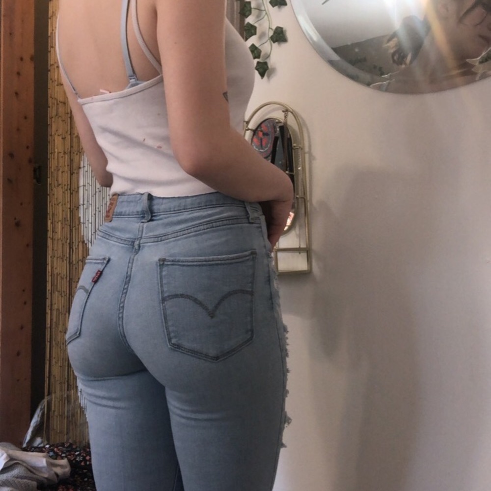 721 high rise skinny jeans!